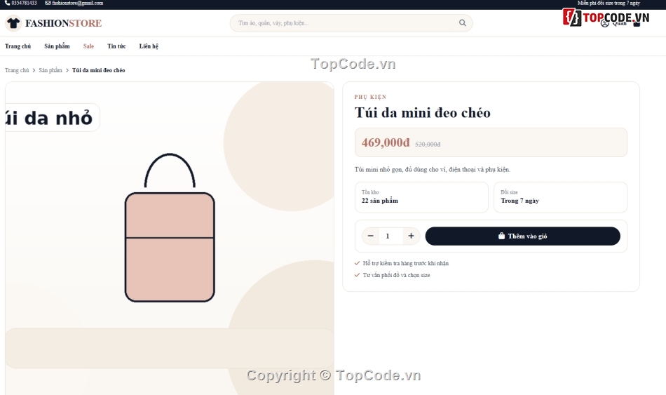 web bán quần áo,bán quần áo,Fashion Store